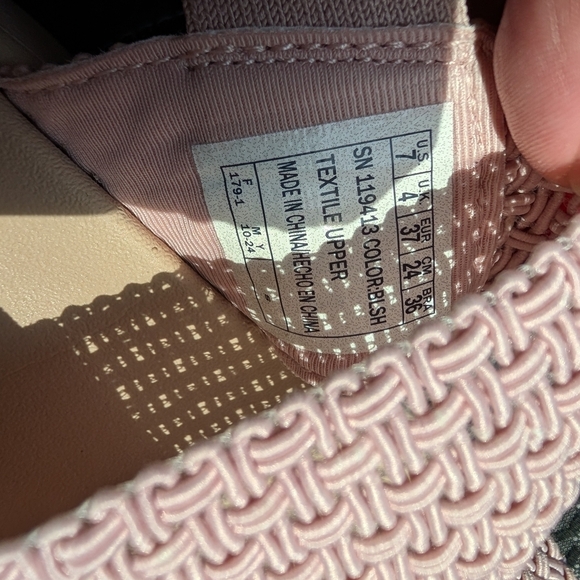 Sketchers Cali Day Blush Pink Size 7 Women's Sandals (EUC) - Picture 12 of 13